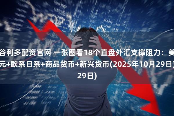 谷利多配资官网 一张图看18个直盘外汇支撑阻力：美元+欧系日系+商品货币+新兴货币(2025年10月29日)